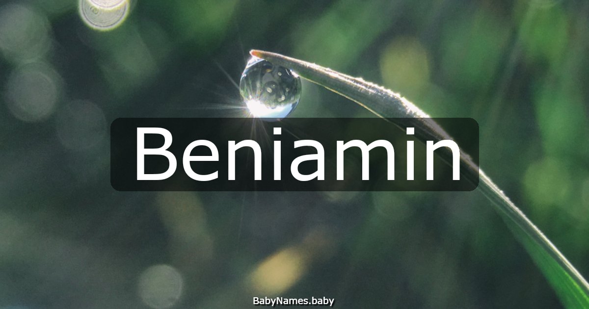 Beniamin