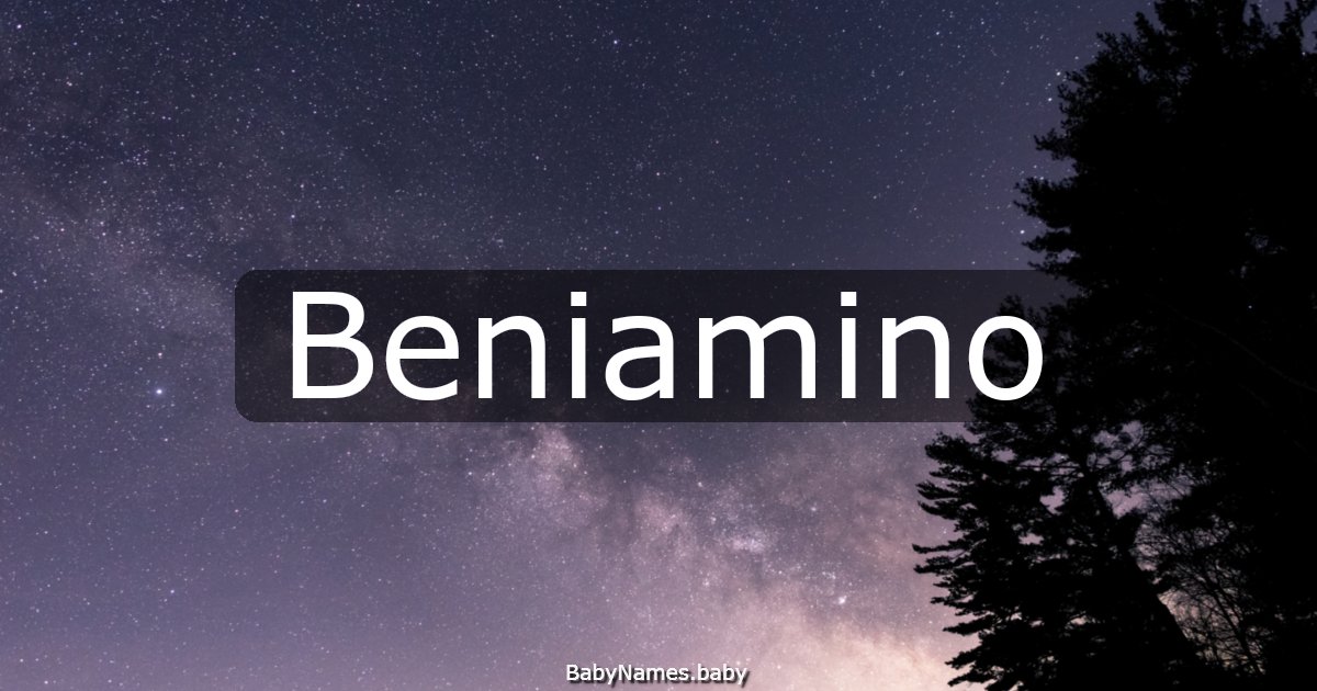 Beniamino