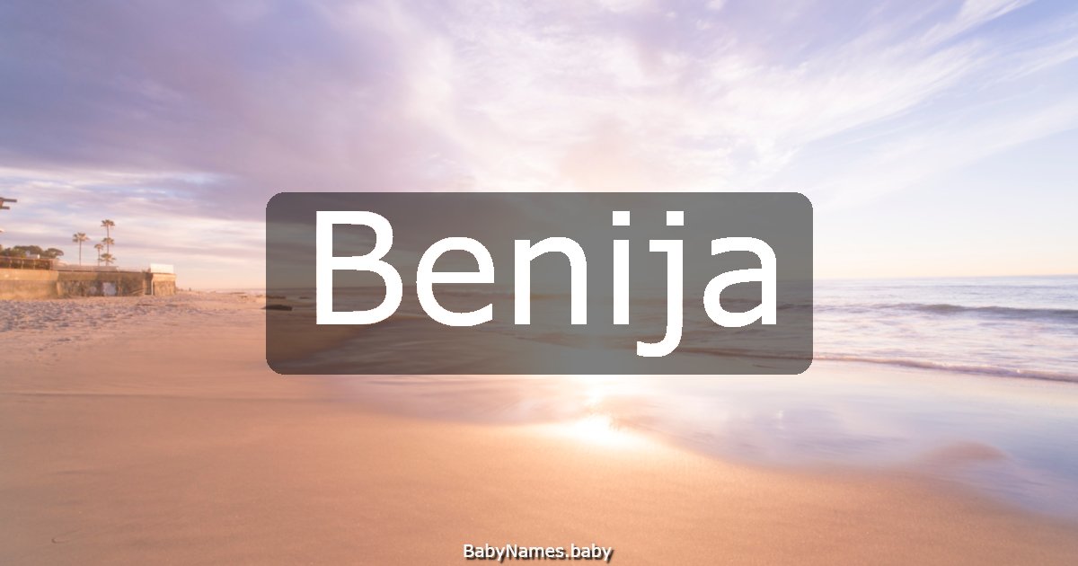 Benija