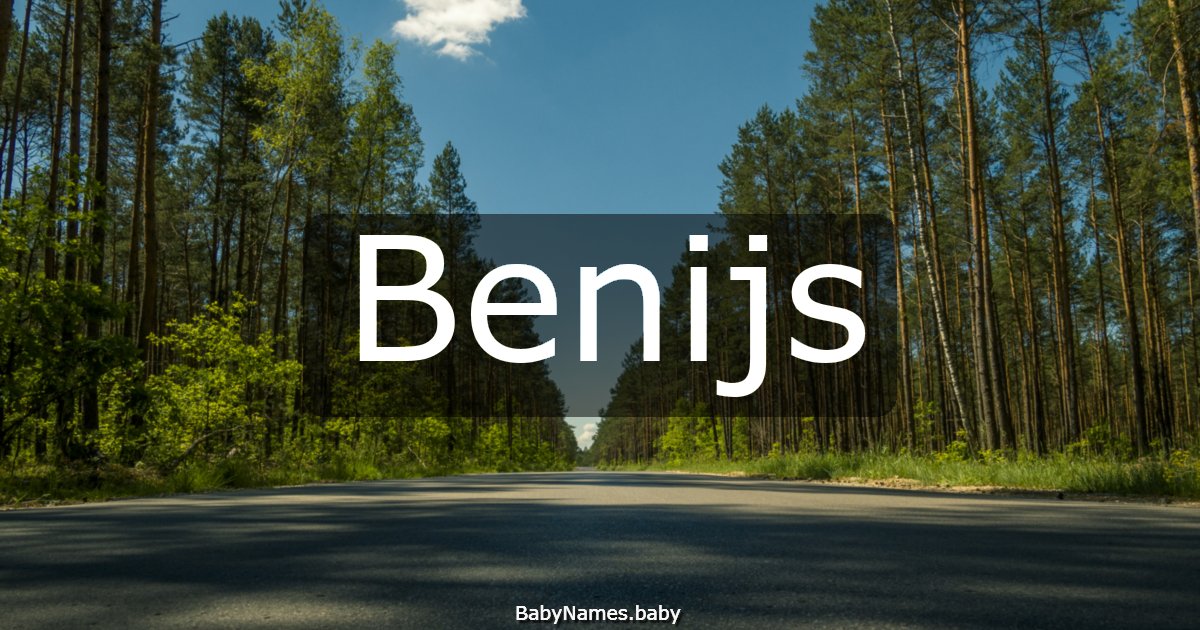 Benijs
