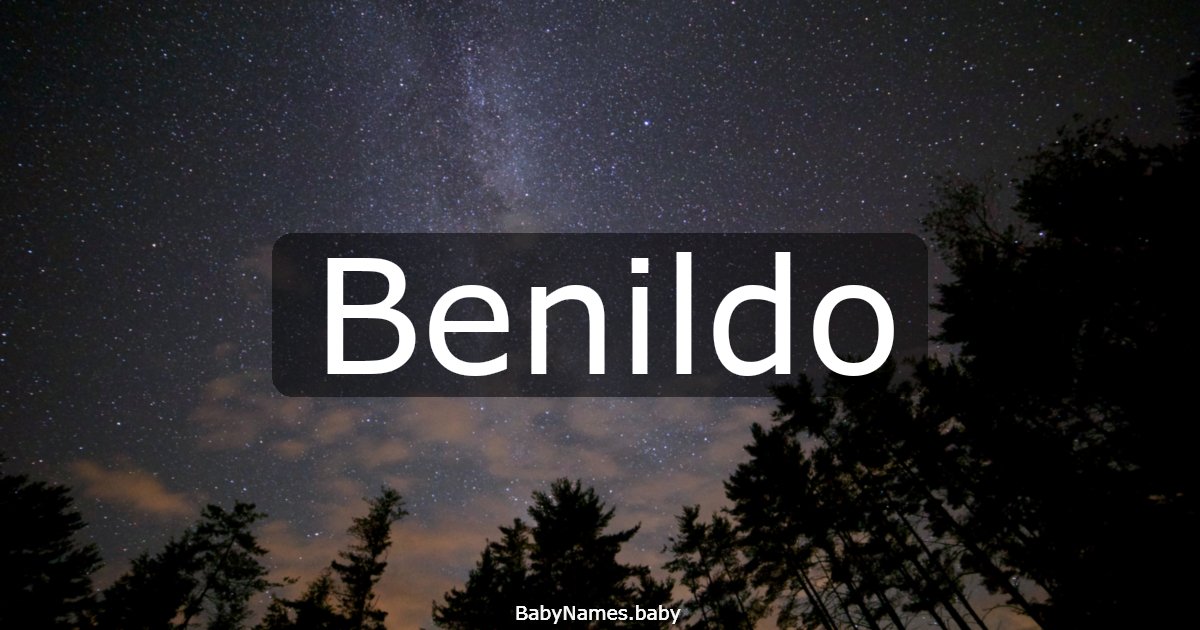 Benildo