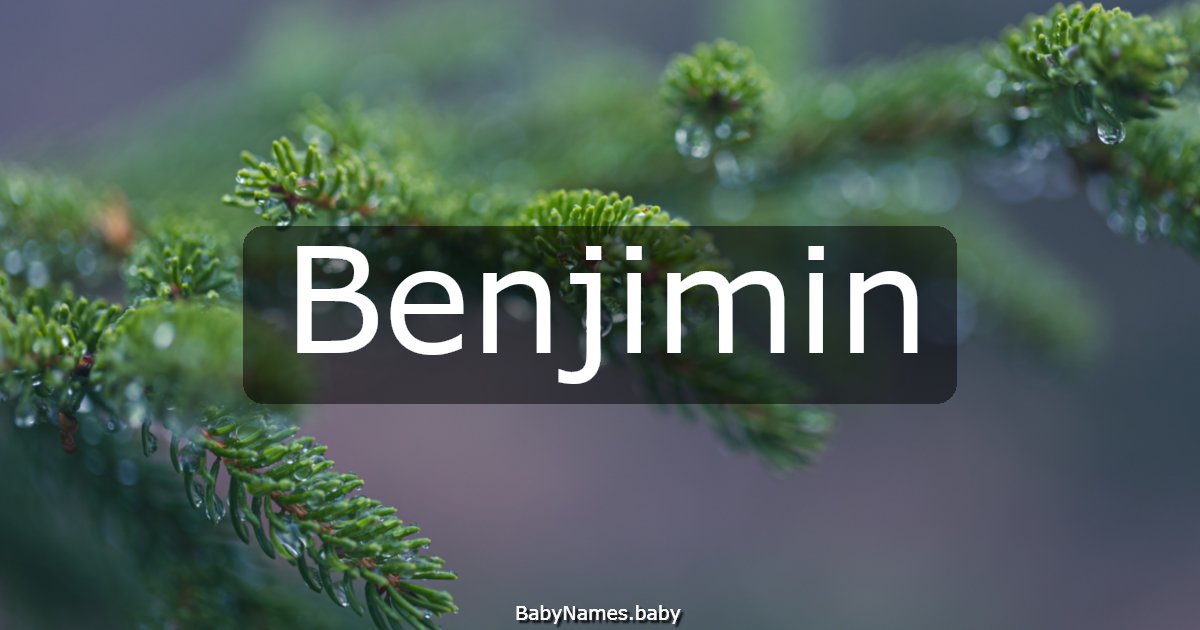 Benjimin