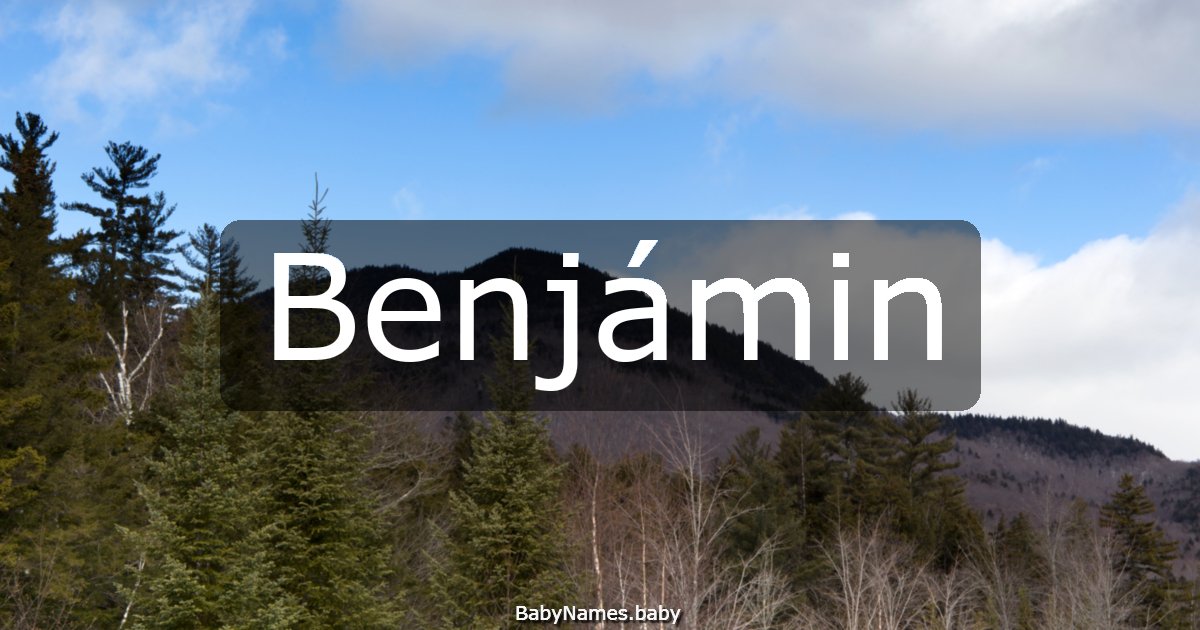 Benjámin