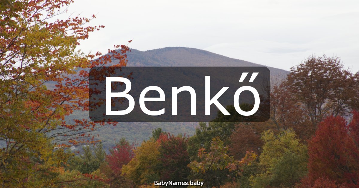 Benkő