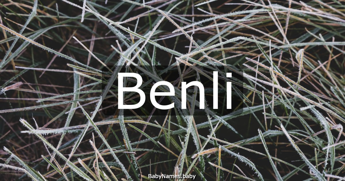 Benli