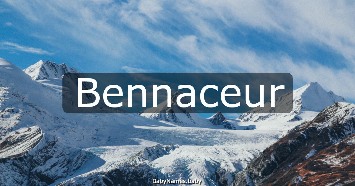 Bennaceur
