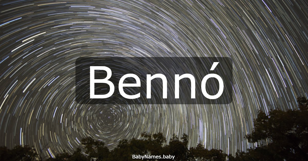 Bennó