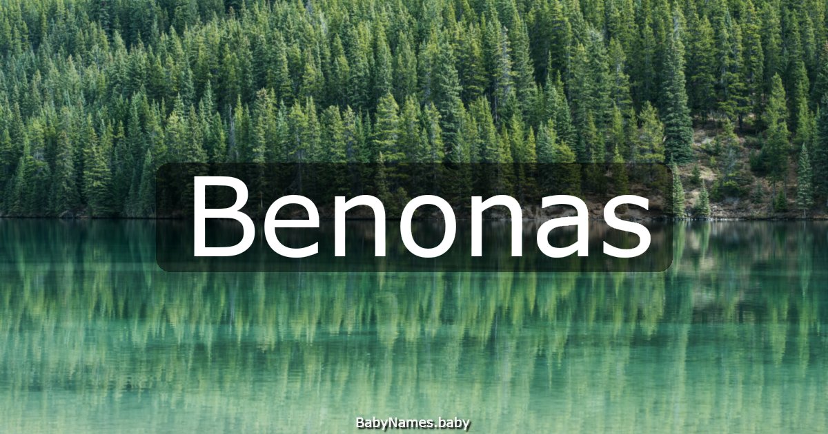 Benonas