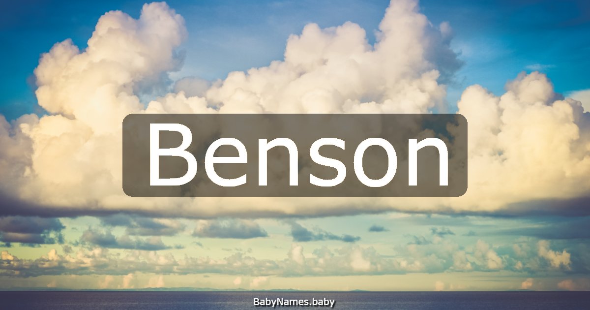 Benson