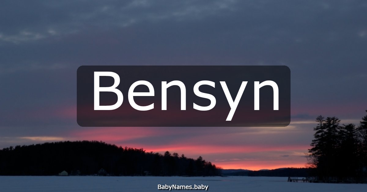 Bensyn