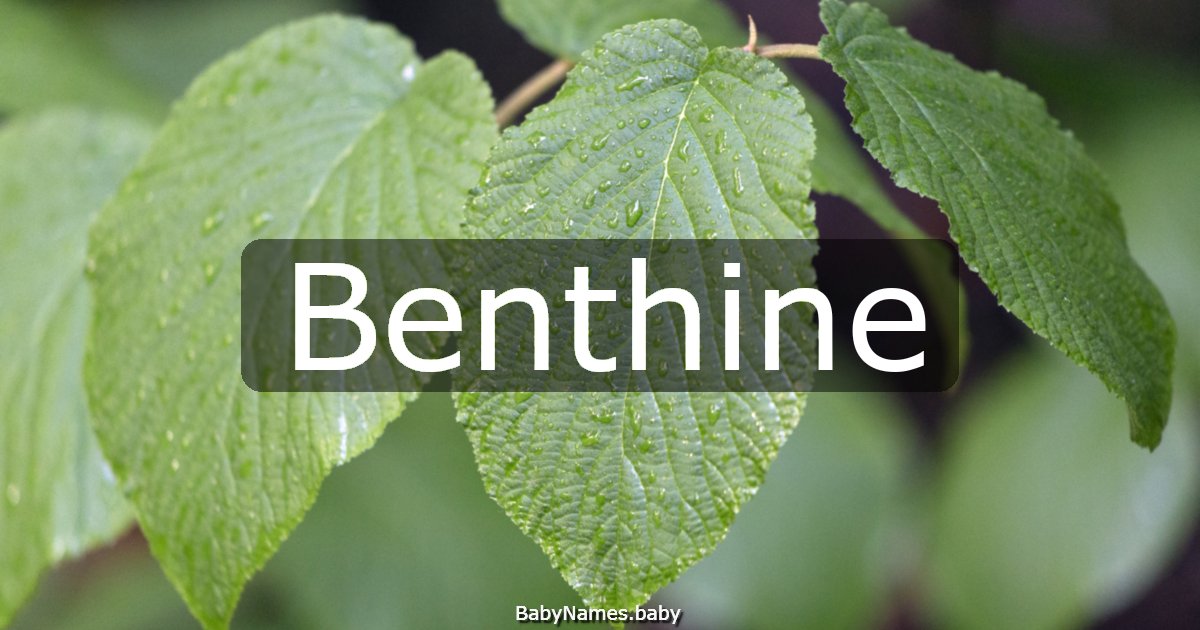 Benthine