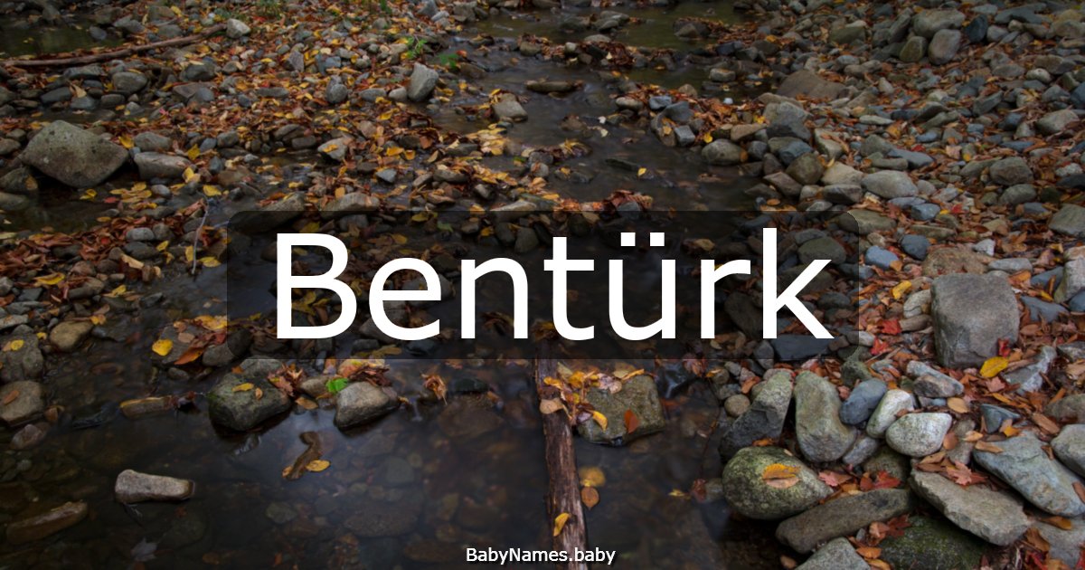 Bentürk