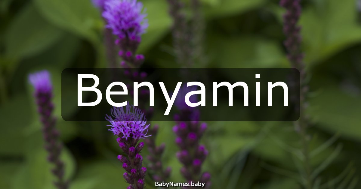 Benyamin