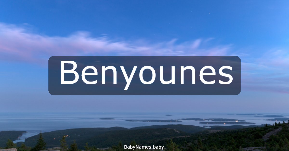 Benyounes