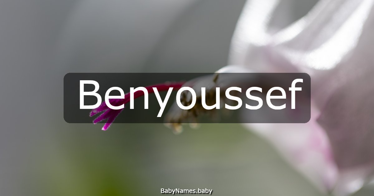 Benyoussef