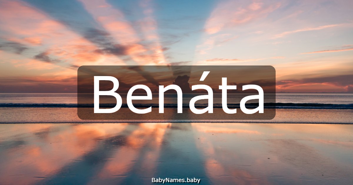 Benáta