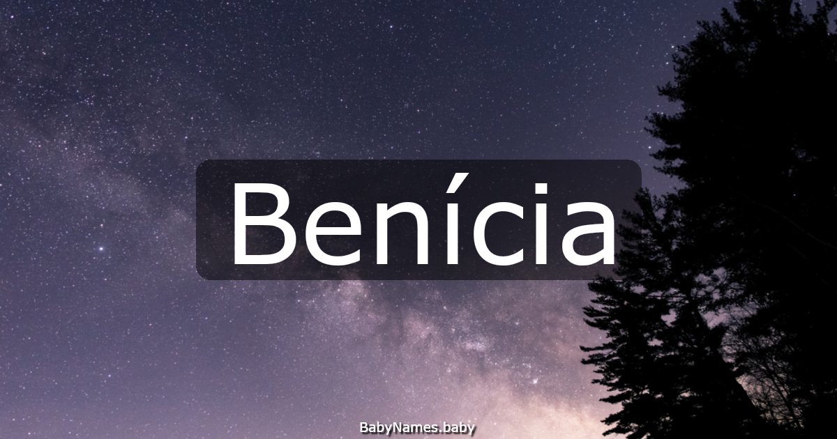 Benícia