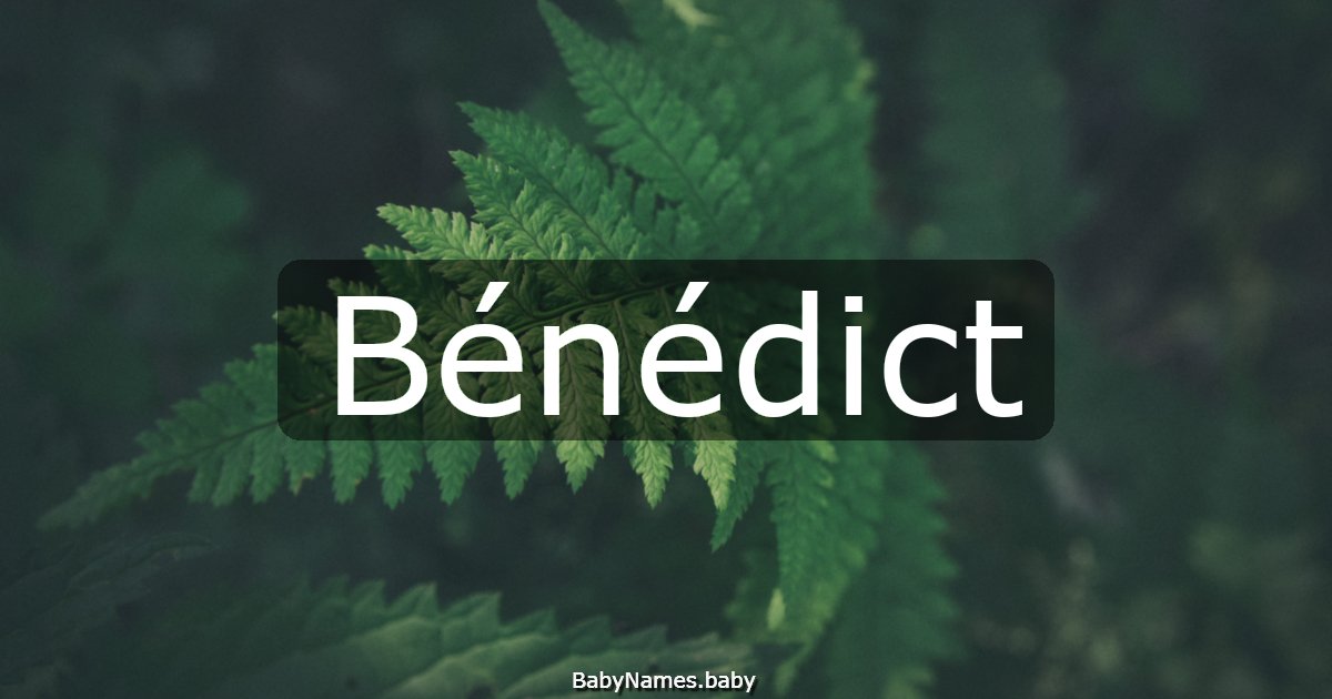 Bénédict
