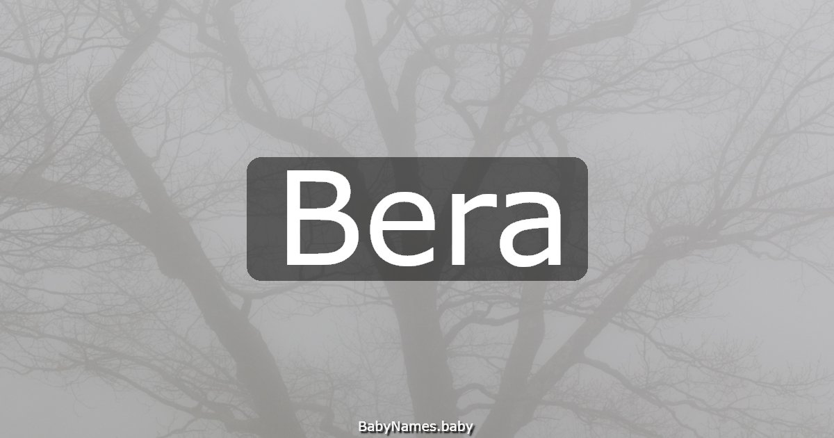 Bera