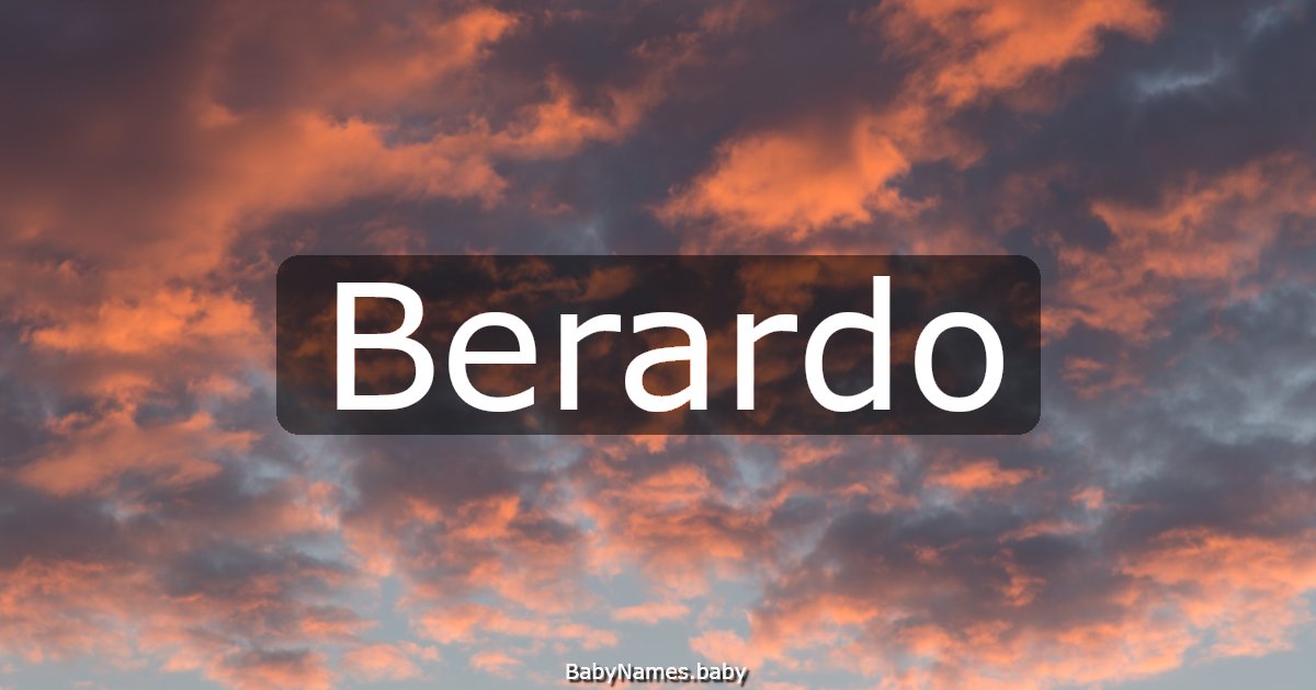 Berardo