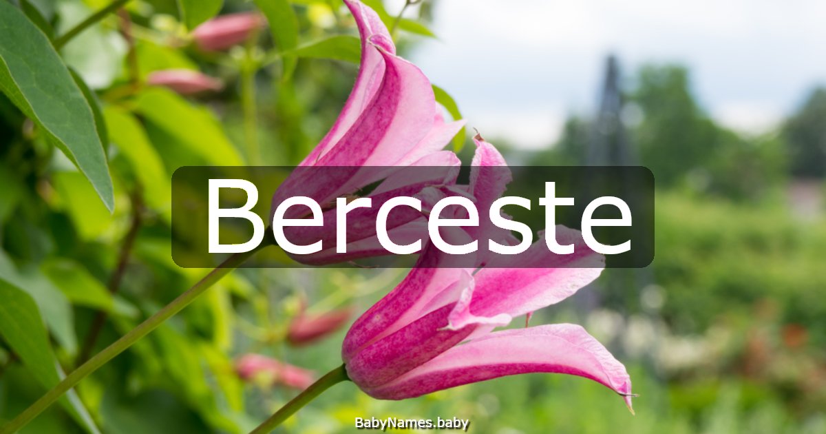 Berceste