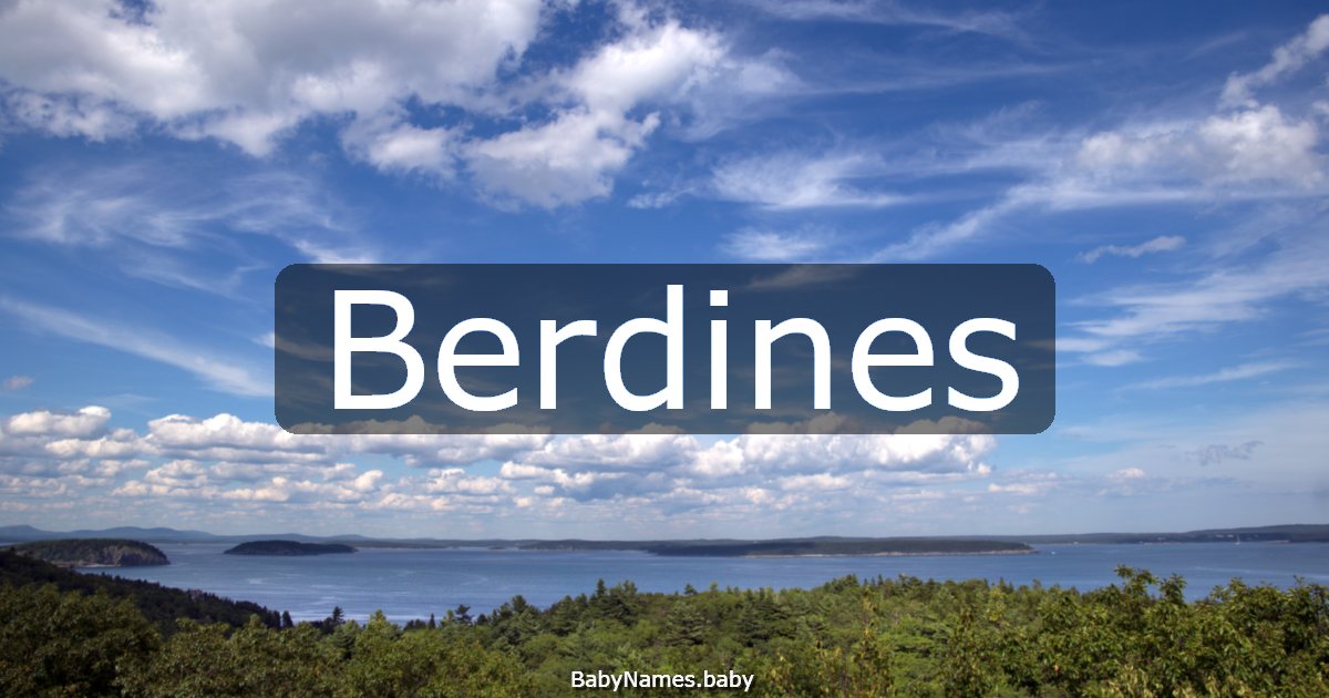 Berdines