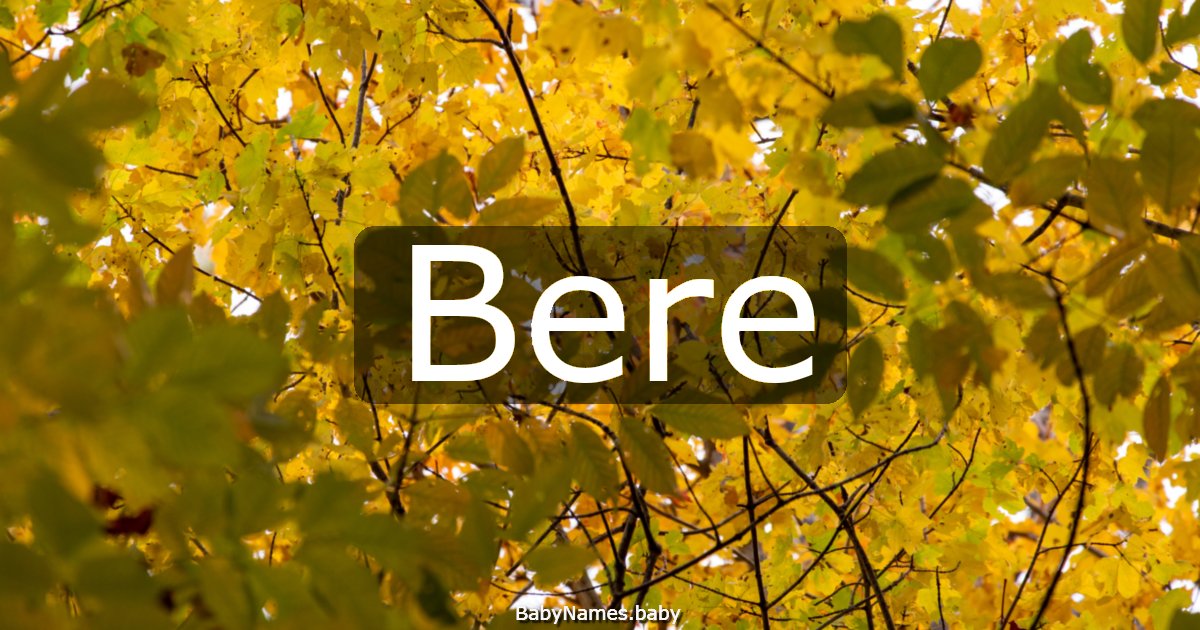 Bere