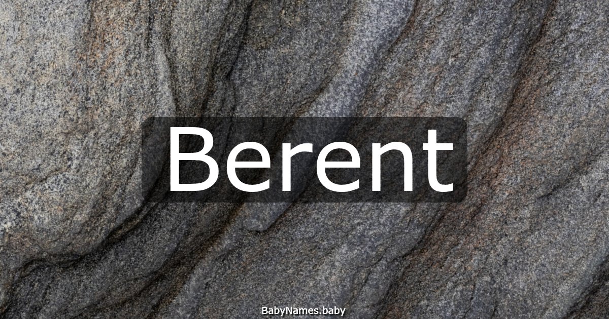 Berent