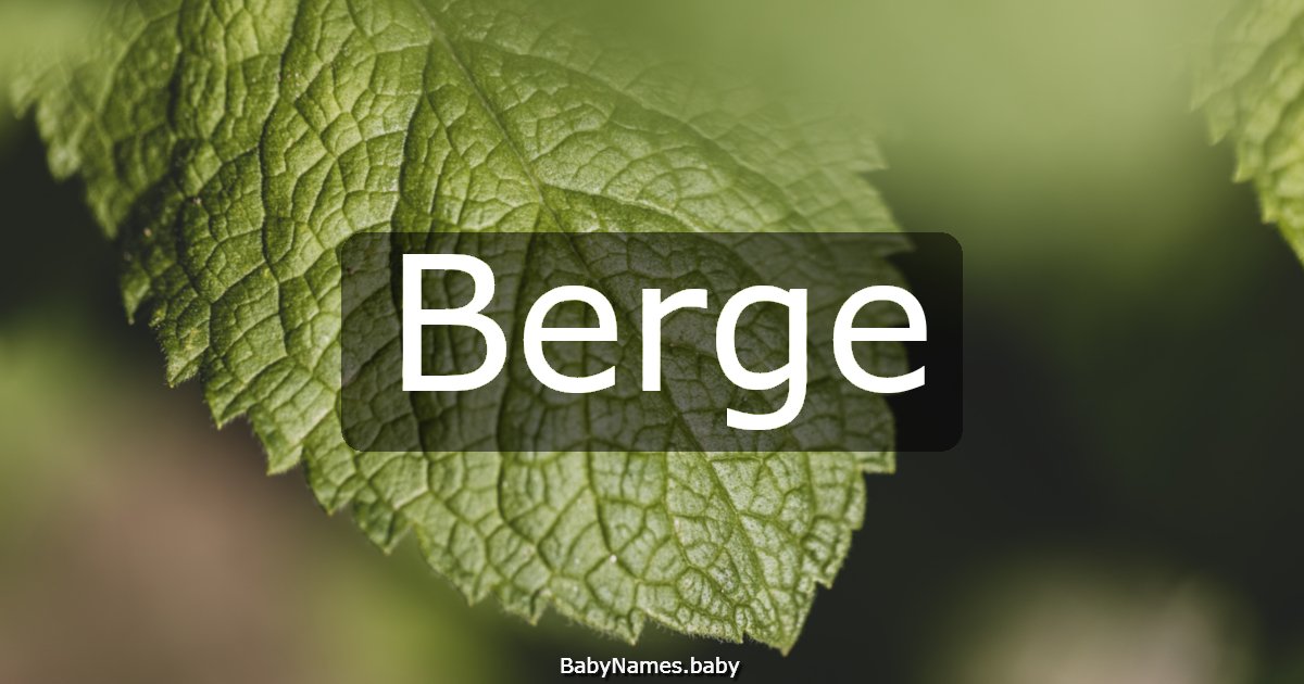 Berge