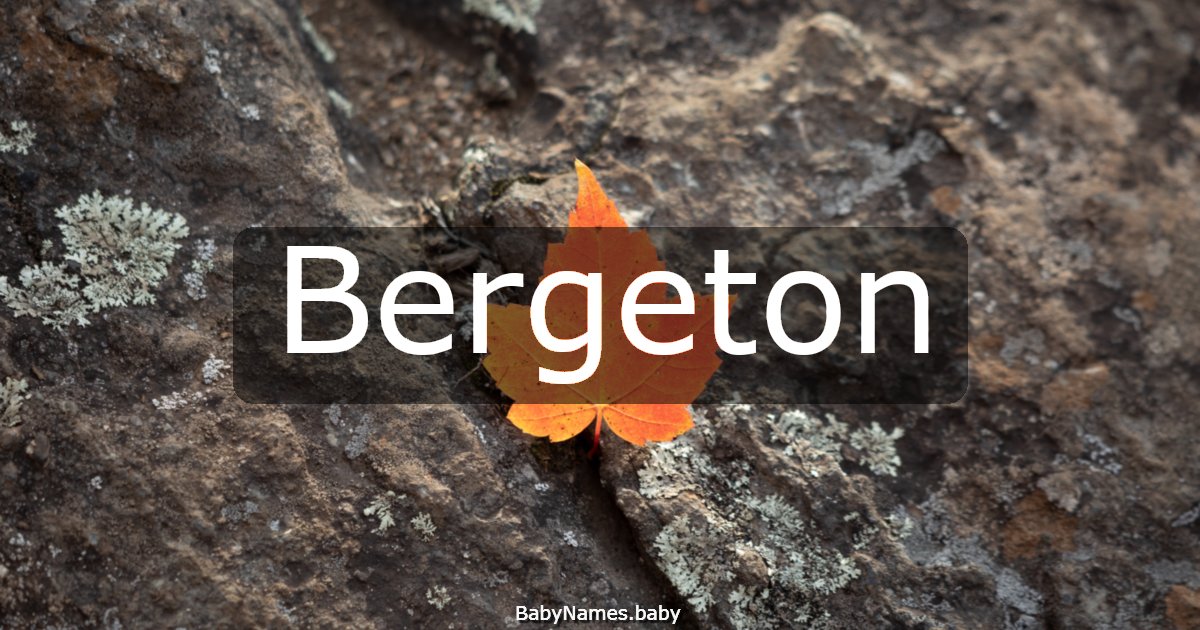 Bergeton