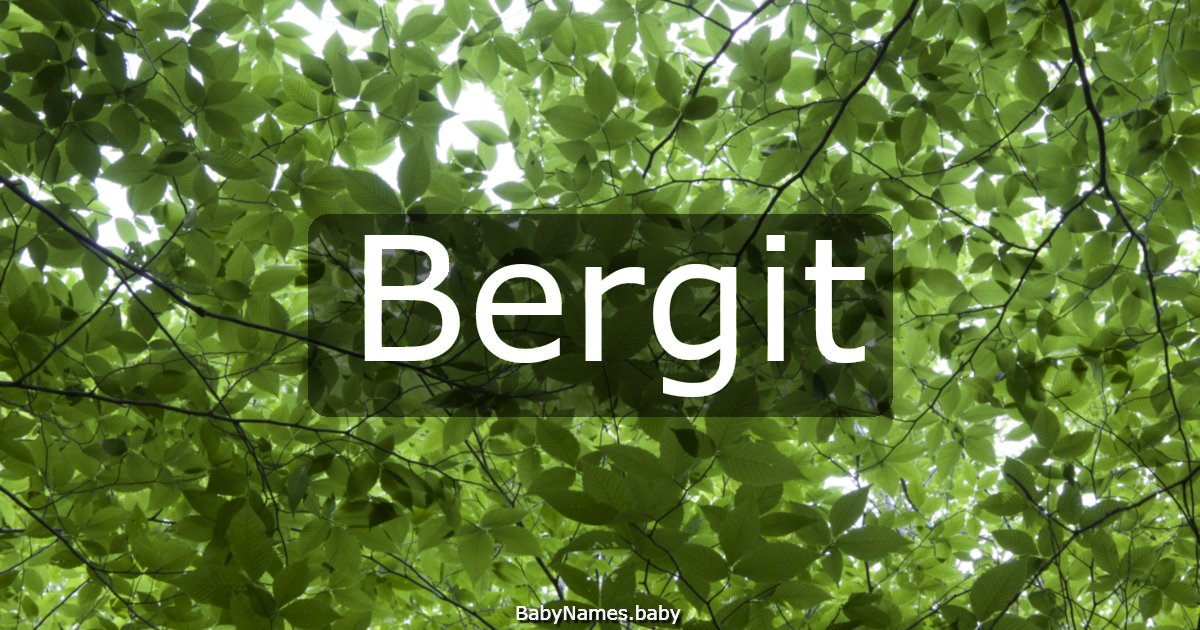 Bergit