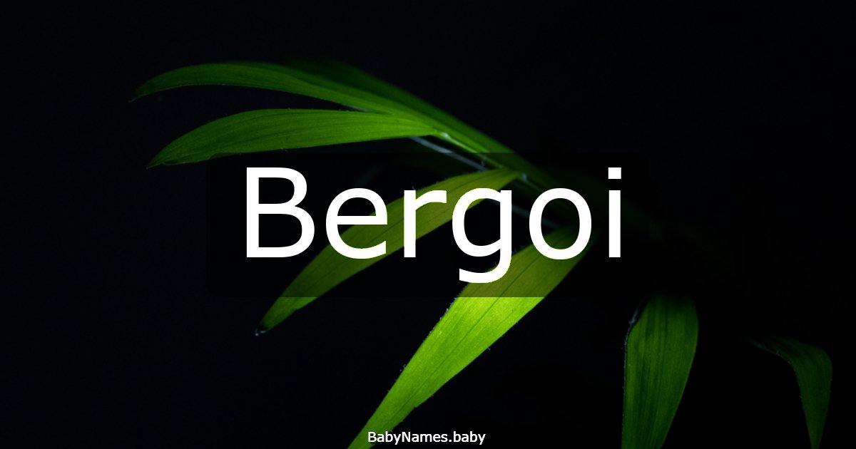 Bergoi
