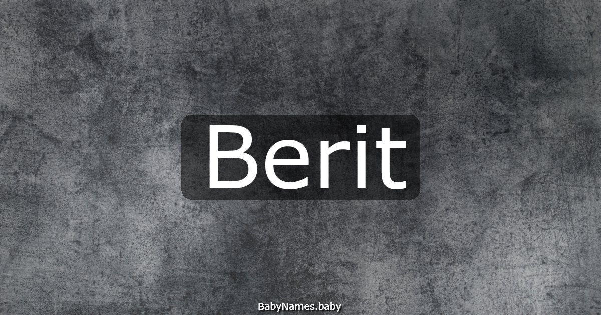 Berit