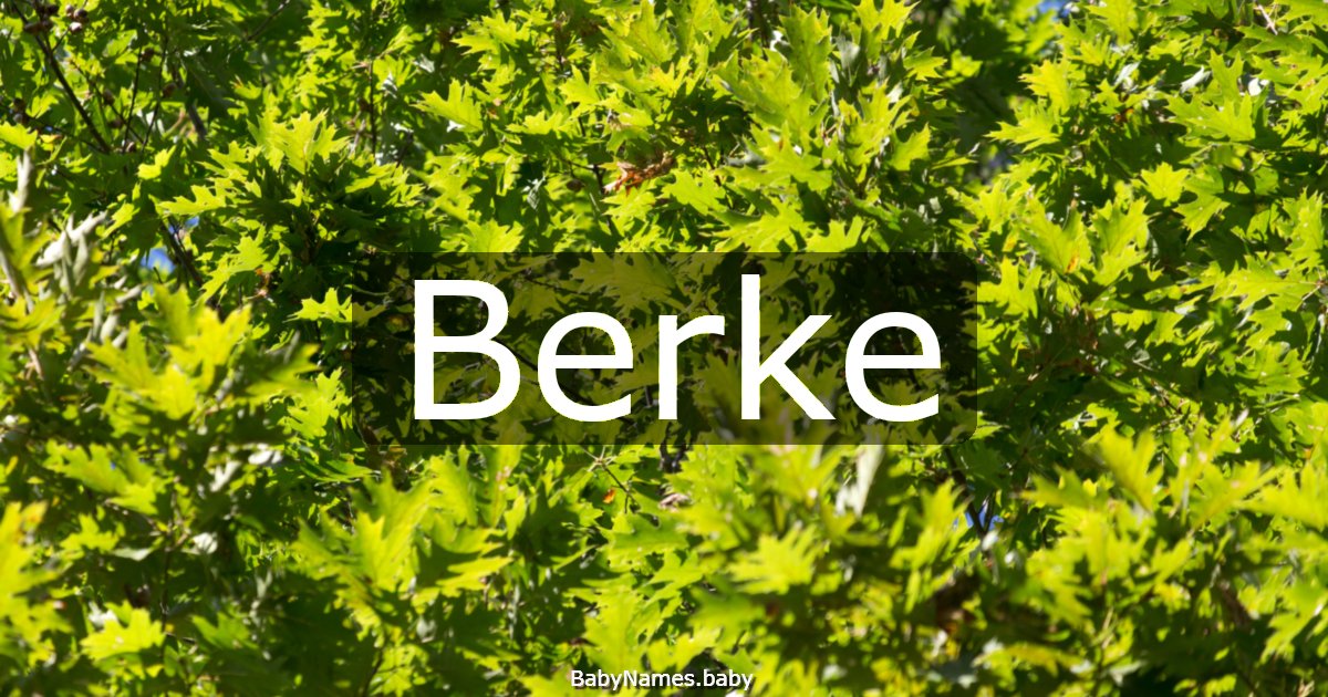 Berke