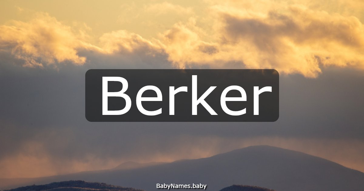 Berker