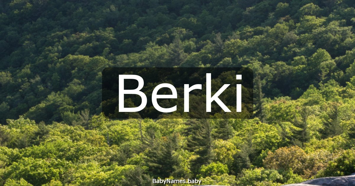 Berki