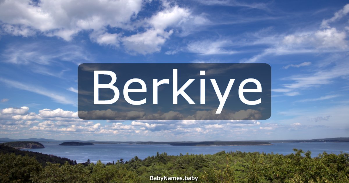 Berkiye