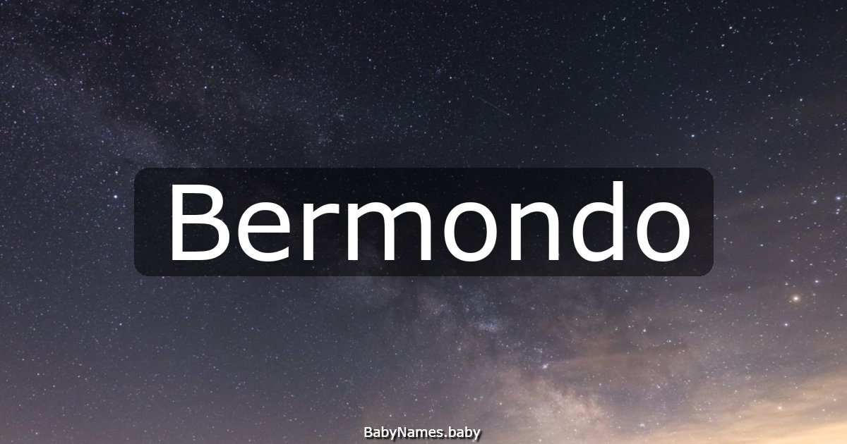 Bermondo