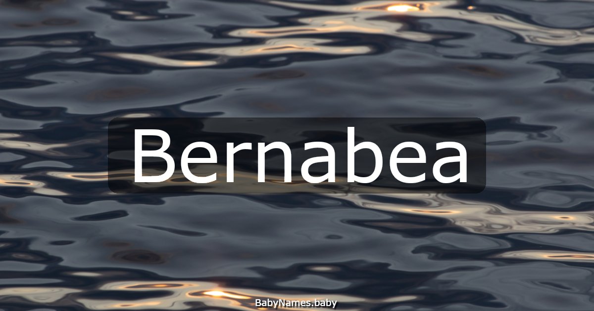 Bernabea