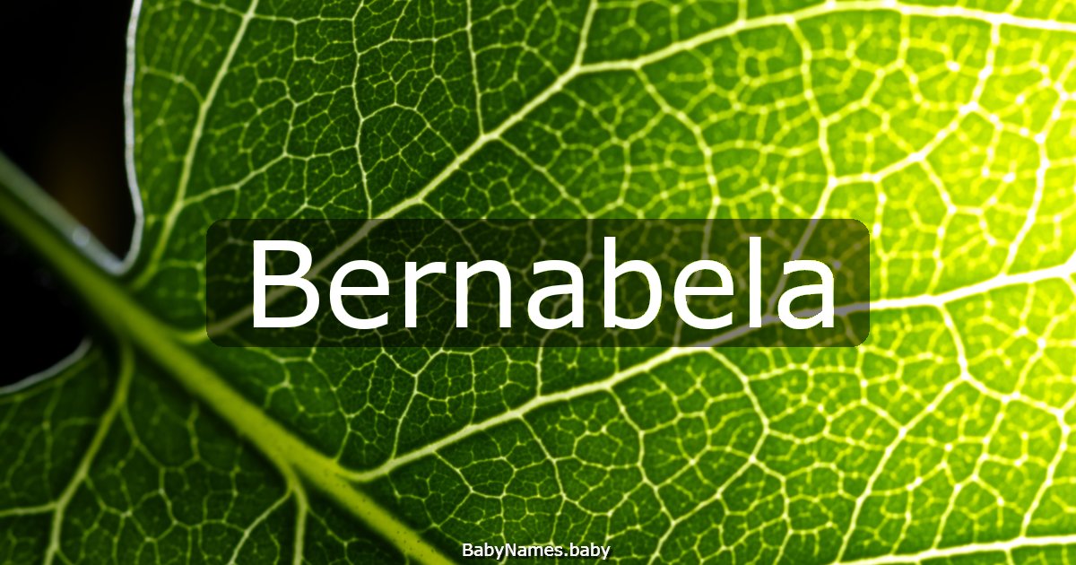 Bernabela