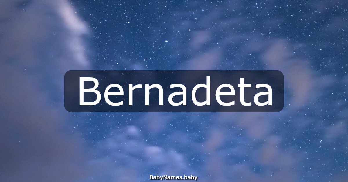 Bernadeta