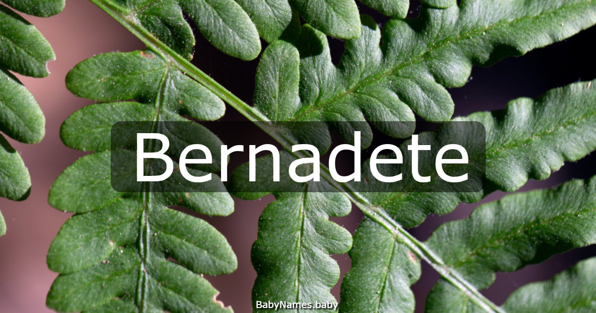 Bernadete