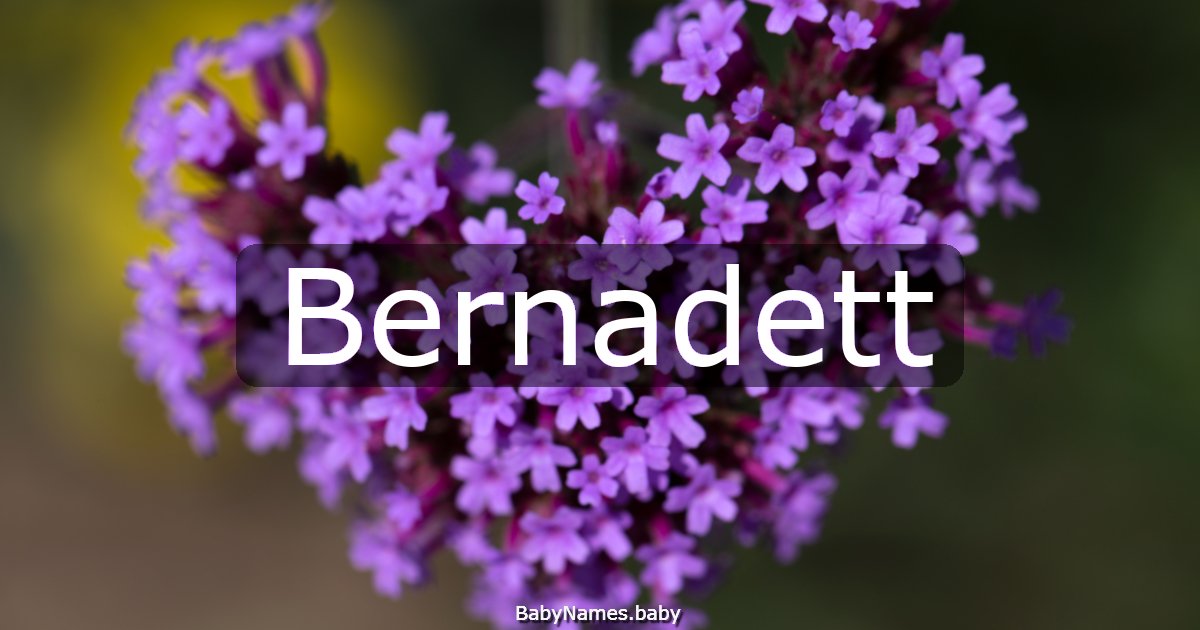 Bernadett
