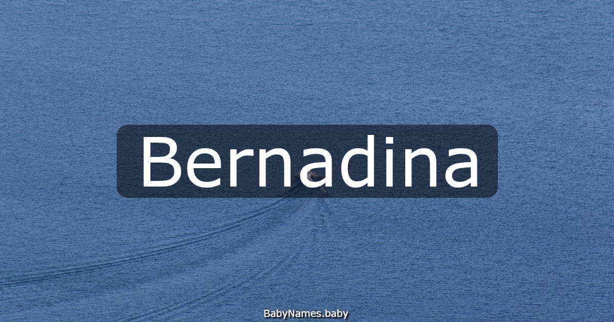 Bernadina