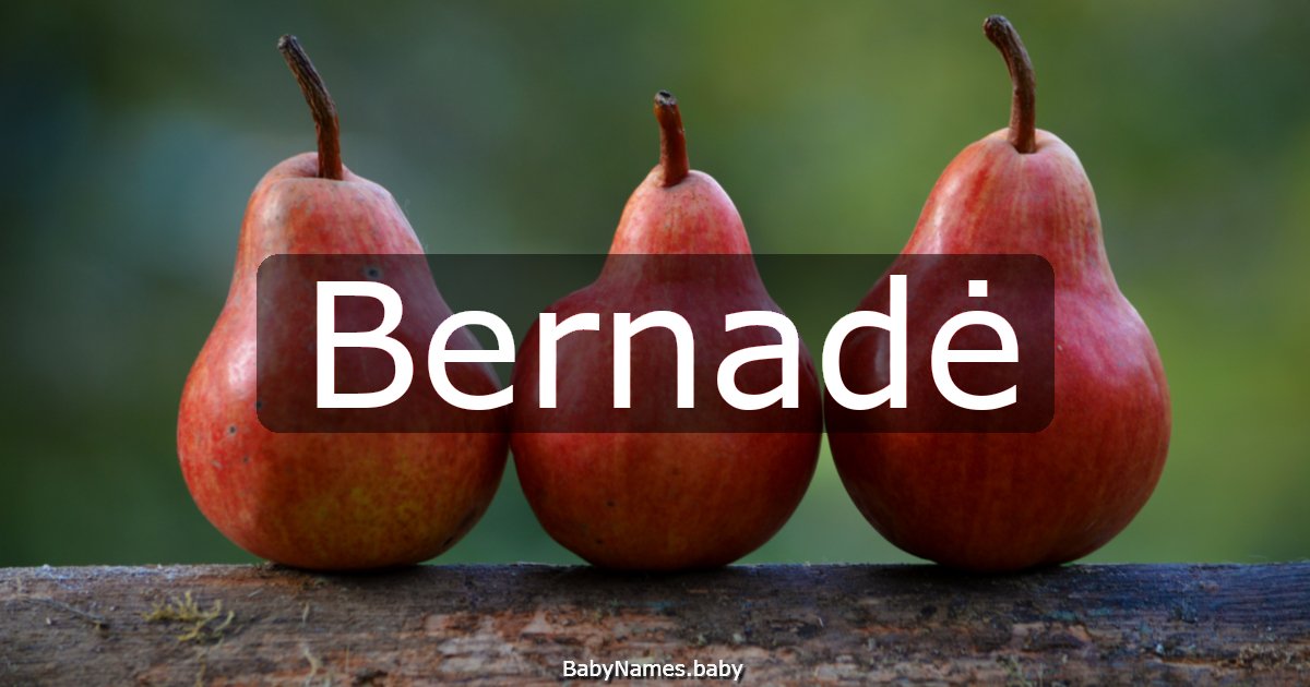 Bernadė