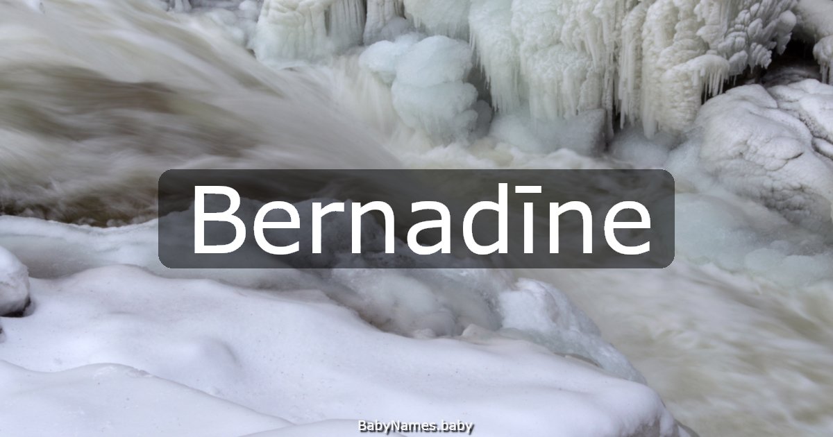 Bernadīne