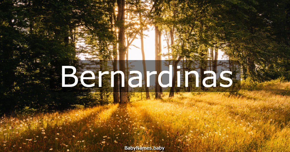Bernardinas