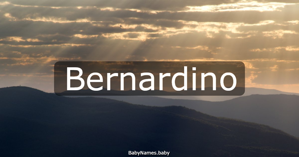 Bernardino