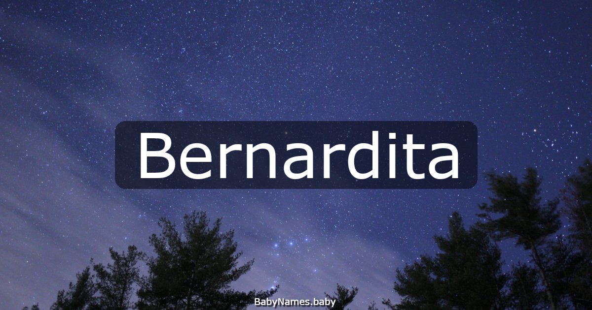Bernardita