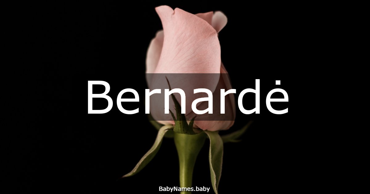 Bernardė